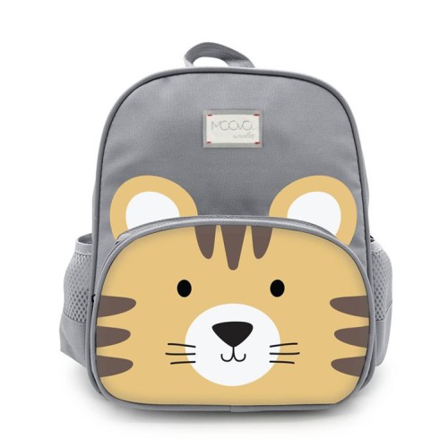 Nuvita Παιδικό Σακίδιο Πλάτης KiddieKit 8741 Grey Tiger 30x25x12εκ.