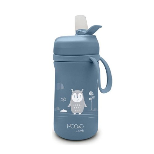 Nuvita Παιδικό Παγούρι Θερμός 350ml KiddieKit 4440 Powder Blue