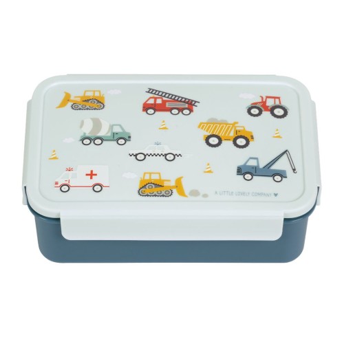 A Little Lovely Company Παιδικό Δοχείο Φαγητού Bento Lunch Βox Vehicles