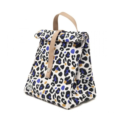 The Lunch Bags Original Ισοθερμική Τσάντα Φαγητού 5Lt White Leopard