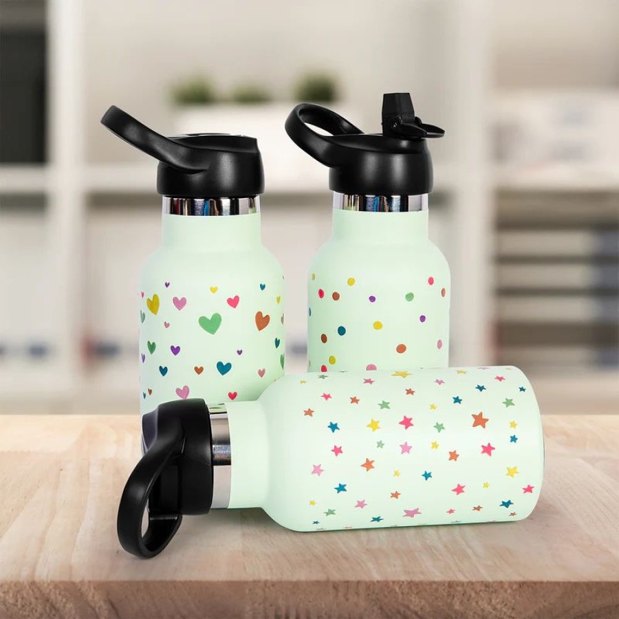 RunBott Sport Μπουκάλι Θερμός με Κεραμική Επίστρωση 350ml Corazones Melon
