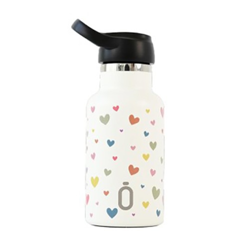 RunBott Sport Μπουκάλι Θερμός με Κεραμική Επίστρωση 350ml Corazones Cream