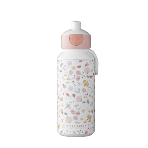 Little Dutch Μπουκάλι με Pop-Up Στόμιο Flowers & Butterflies 400ml