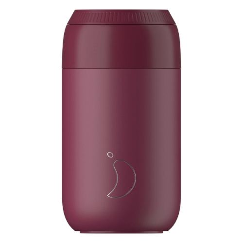 Chilly's Coffee Cup Ποτήρι Θερμός Series 2 Plum Red 340ml