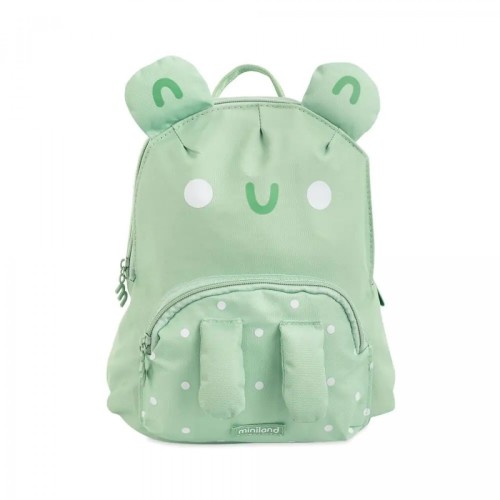 Miniland Ισοθερμική Παιδική Τσάντα Φαγητού Ecothermibag Green Frog