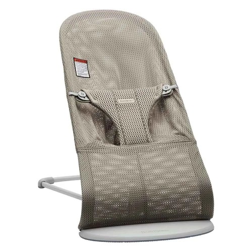 BabyBjörn Βρεφικό Ρηλάξ Bliss Mesh Grey Beige