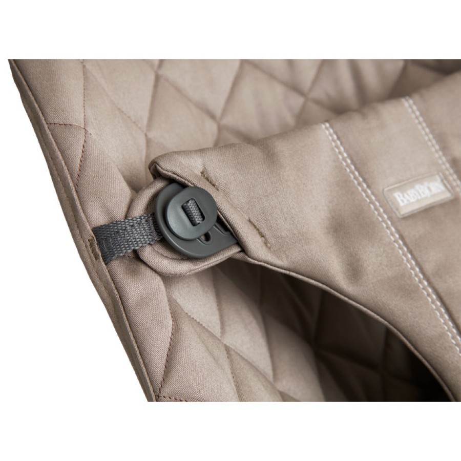 BabyBjörn Ανταλλακτικό Ύφασμα Ρηλάξ Bounce & Bliss Sand Grey Cotton