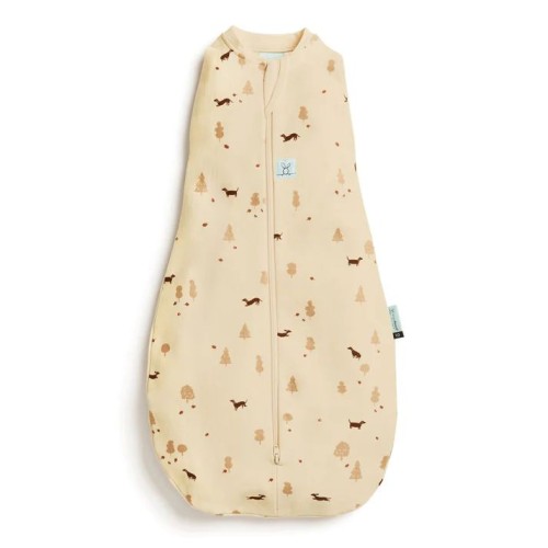 ergoPouch Yπνόσακος Οργανικός Cocoon Swaddle Bag  1 Tog 0-3 Mηνών Doggos