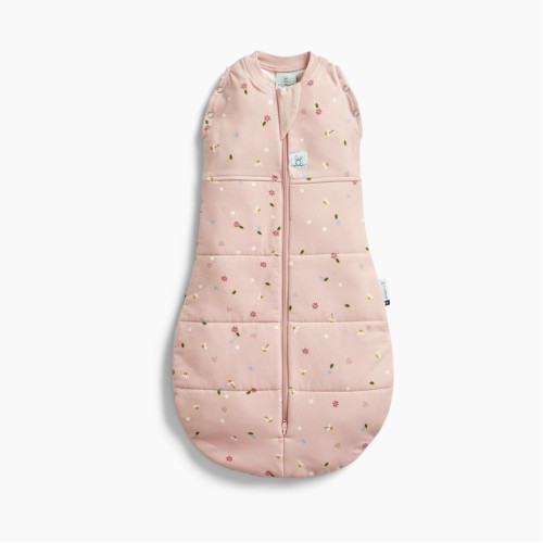 ergoPouch Yπνόσακος Οργανικός Cocoon Swaddle Bag Χειμωνιάτικος 2.5 Tog 0-3 Mηνών Daisies