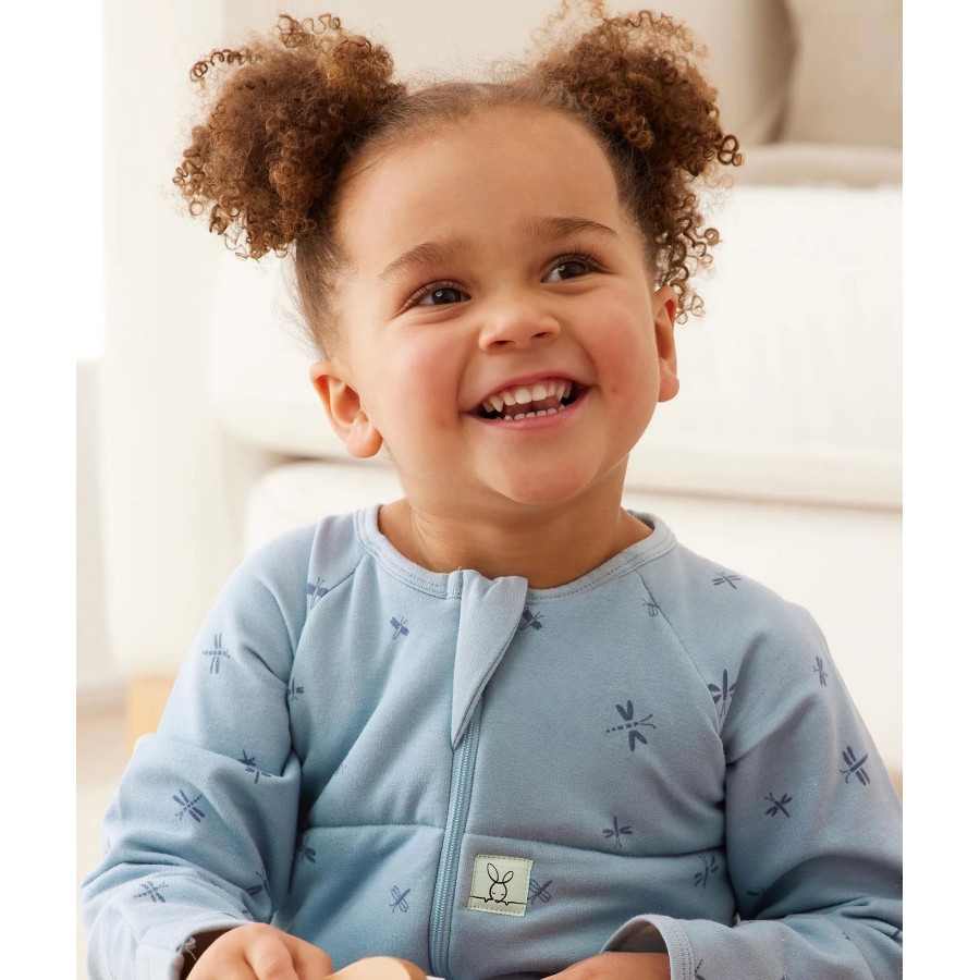 ergoPouch Yπνόσακος Οργανικός Sleep Onesie με Μακρύ Μανίκι Χειμωνιάτικος 2.5 Tog 4-5 Ετών Dragonflies