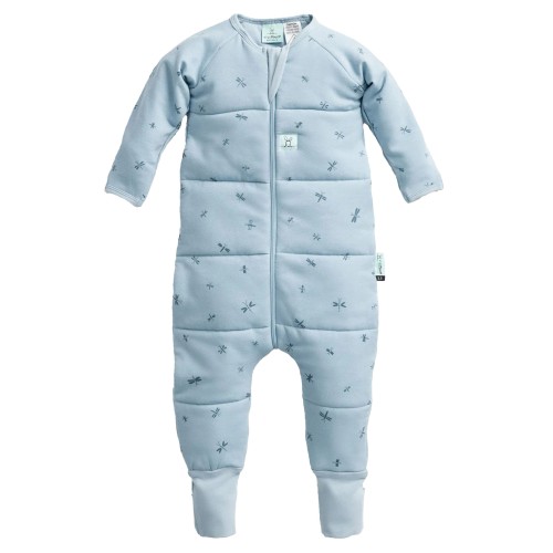 ergoPouch Yπνόσακος Οργανικός Sleep Onesie με Μακρύ Μανίκι Χειμωνιάτικος 2.5 Tog 4-5 Ετών Dragonflies