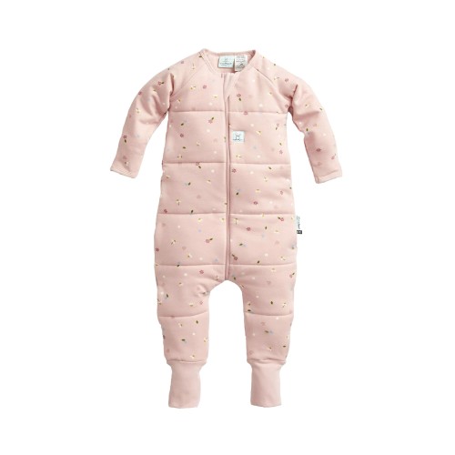 ergoPouch Yπνόσακος Οργανικός Sleep Onesie με Μακρύ Μανίκι Χειμωνιάτικος 2.5 Tog 12-24 Mηνών Daisies