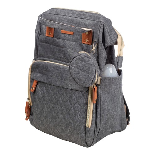 freeON Backpack Τσάντα Αλλαξιέρα Urban Grey 29x16x39εκ.