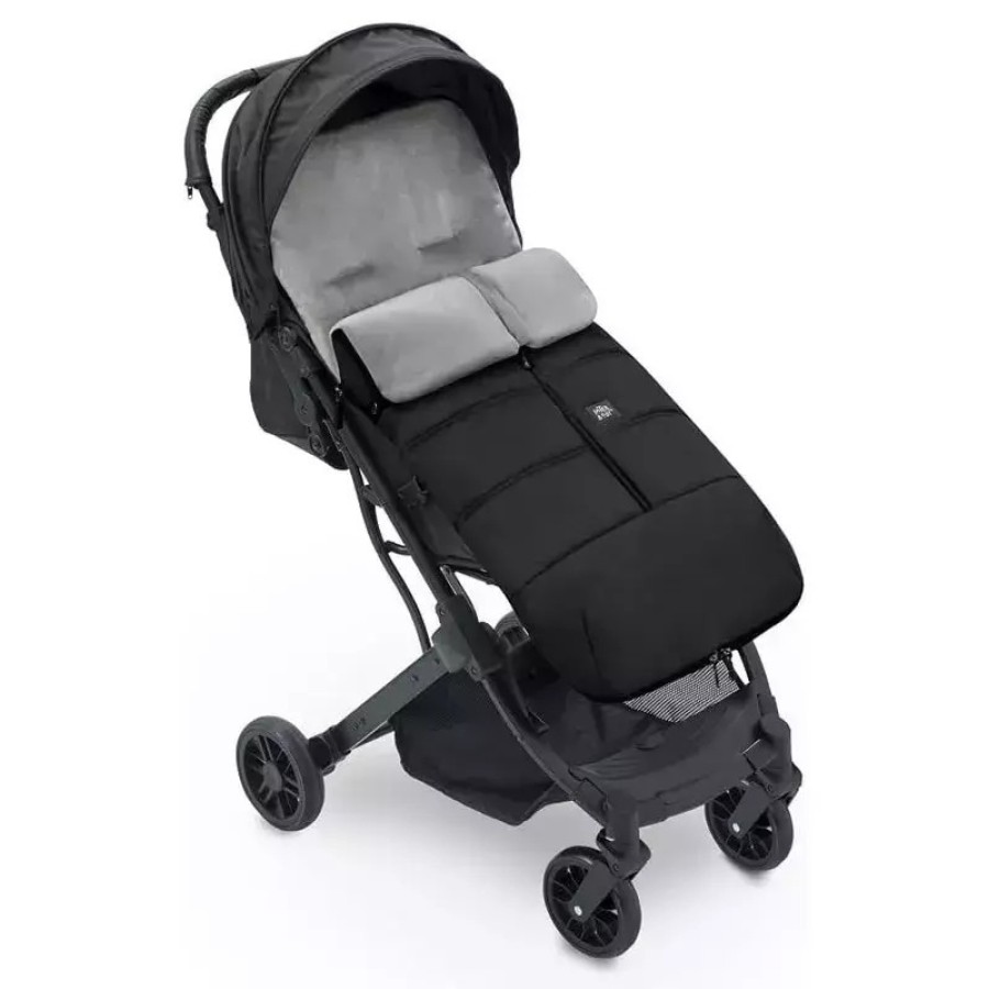 Interbaby Universal Ποδόσακος Καροτσιού Black 10024-08