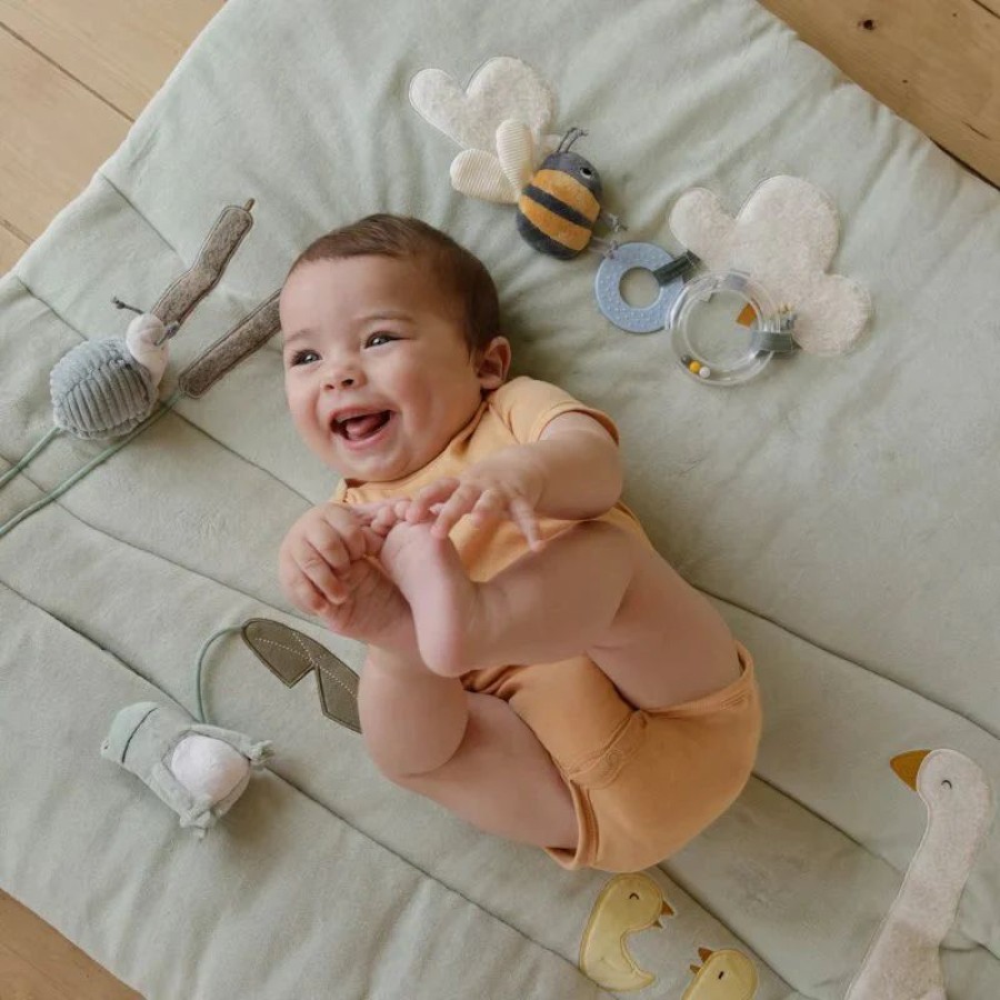 Little Dutch Υφασμάτινο Στρώμα Δραστηριοτήτων Little Goose 100x80εκ.