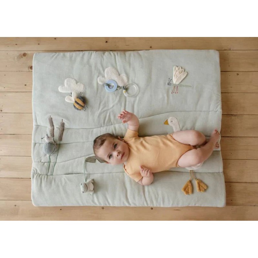 Little Dutch Υφασμάτινο Στρώμα Δραστηριοτήτων Little Goose 100x80εκ.
