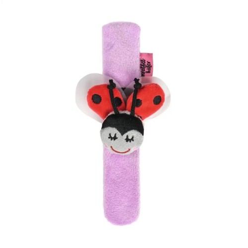 Moses Λούτρινο Βραχιολάκι Πασχαλίτσα Fluffy Snap Bracelet