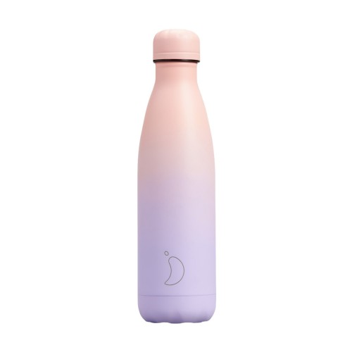 Chilly's Ανοξείδωτο Μπουκάλι Θερμός Gradient Lavender Fog 500ml