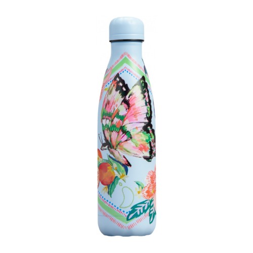 Chilly's Μπουκάλι Θερμός Tropical Sketchbook Butterfly 500ml