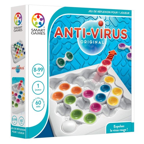 Smartgames Επιτραπέζιο Παιχνίδι με 60 Προκλήσεις Anti-Virus Original