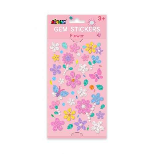 Avenir Αυτοκόλλητα Πολύτιμοι Λίθοι Gem Stickers Flowers