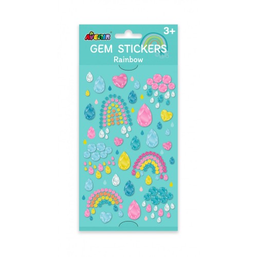 Avenir Αυτοκόλλητα Πολύτιμοι Λίθοι Gem Stickers Rainbows