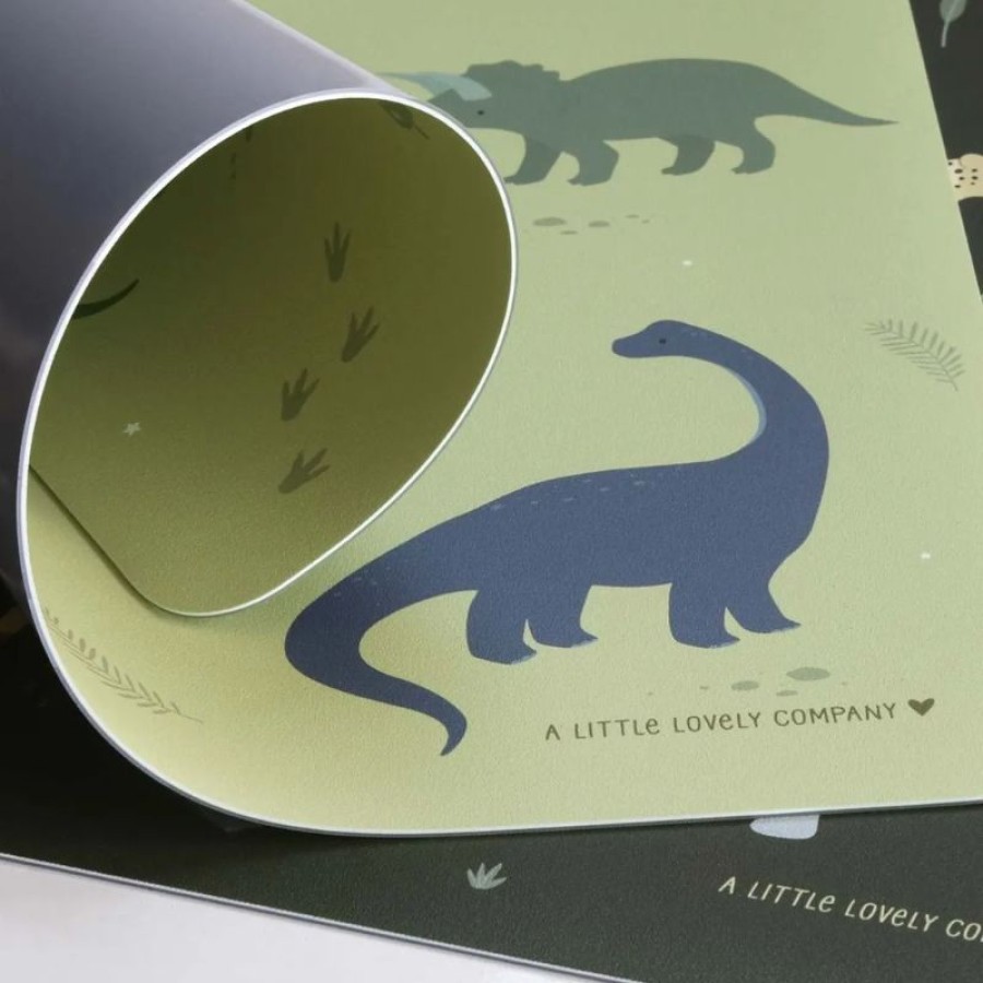 A Little Lovely Company Σουπλά Βινυλίου Dinosaurs 43x34εκ.
