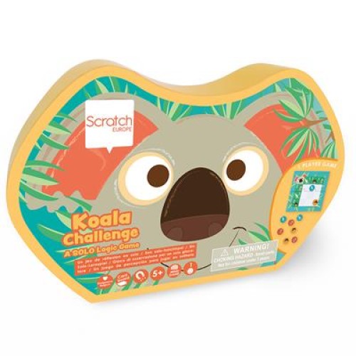 Scratch Μαγνητικό Εκπαιδευτικό Παιχνίδι Λογικής Koala Challenge