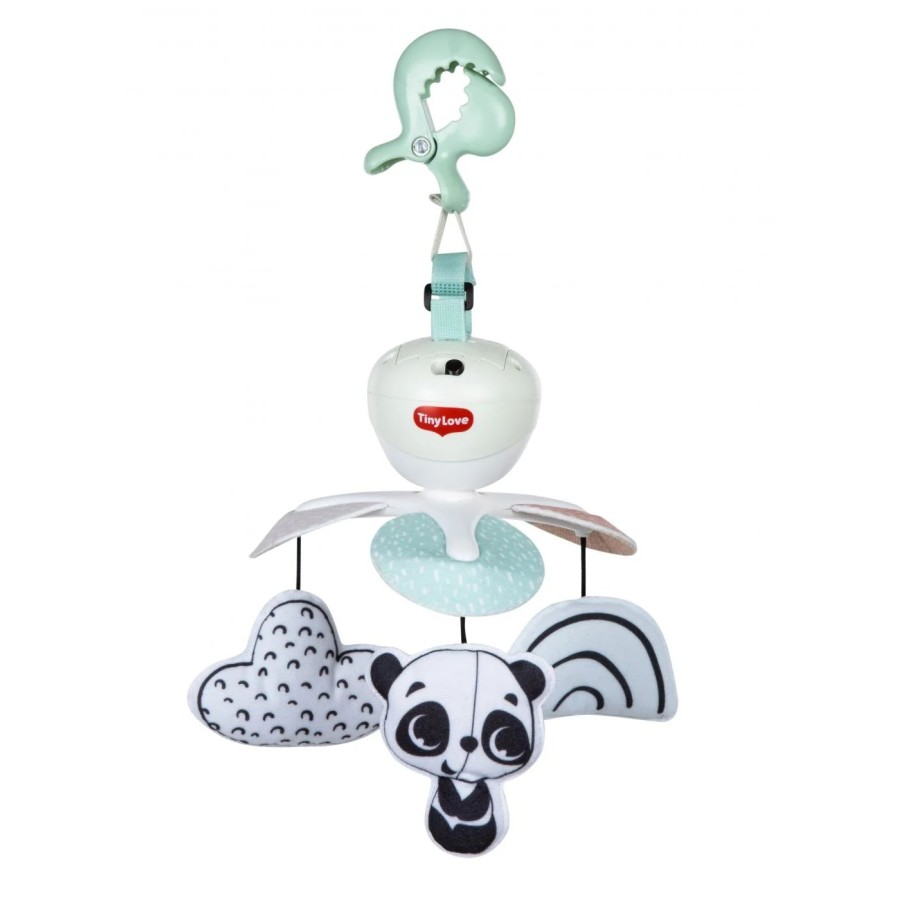 Tiny Love Μουσικό Κρεμαστό Mobile Take Along Black & White Decor