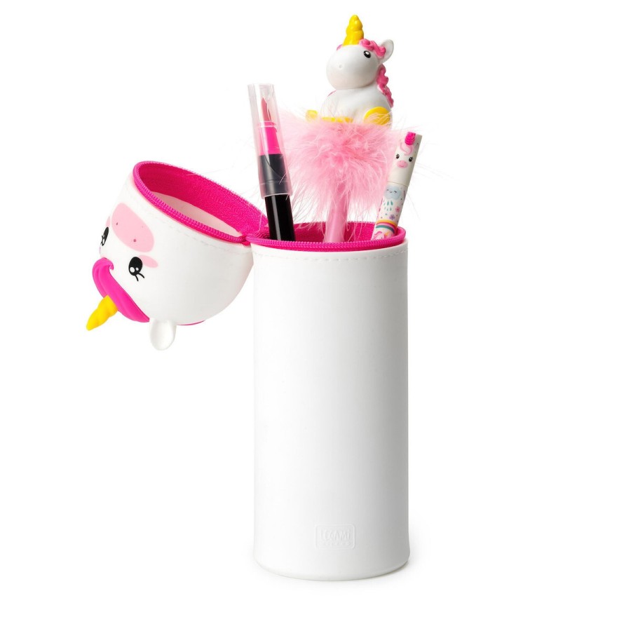Legami Milano Kawaii Κασετίνα Μολυβοθήκη Σιλικόνης 2 σε 1 Unicorn