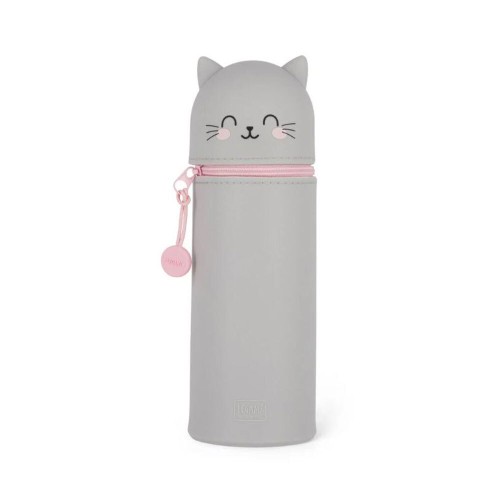 Legami Milano Kawaii Κασετίνα Μολυβοθήκη Σιλικόνης 2 σε 1 Kitty