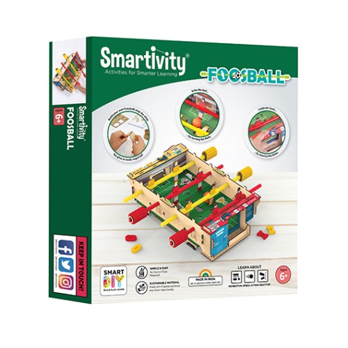 Smartivity DIY Σετ Παιδικής Κατασκευής Ποδοσφαιράκι