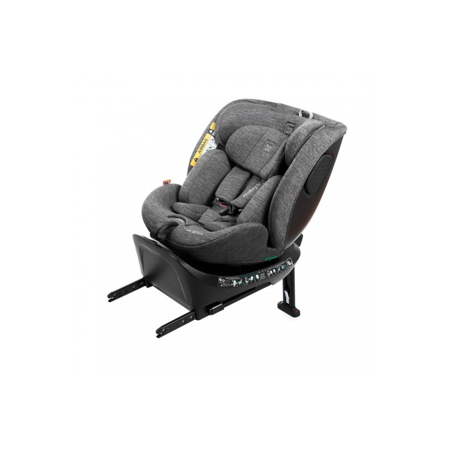 Babyauto Κάθισμα Αυτοκινήτου Core I-Size 360° 0-36kg Dobby Gray 40-150cm