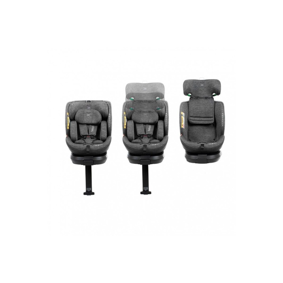 Babyauto Κάθισμα Αυτοκινήτου Core I-Size 360° 0-36kg Dobby Gray 40-150cm