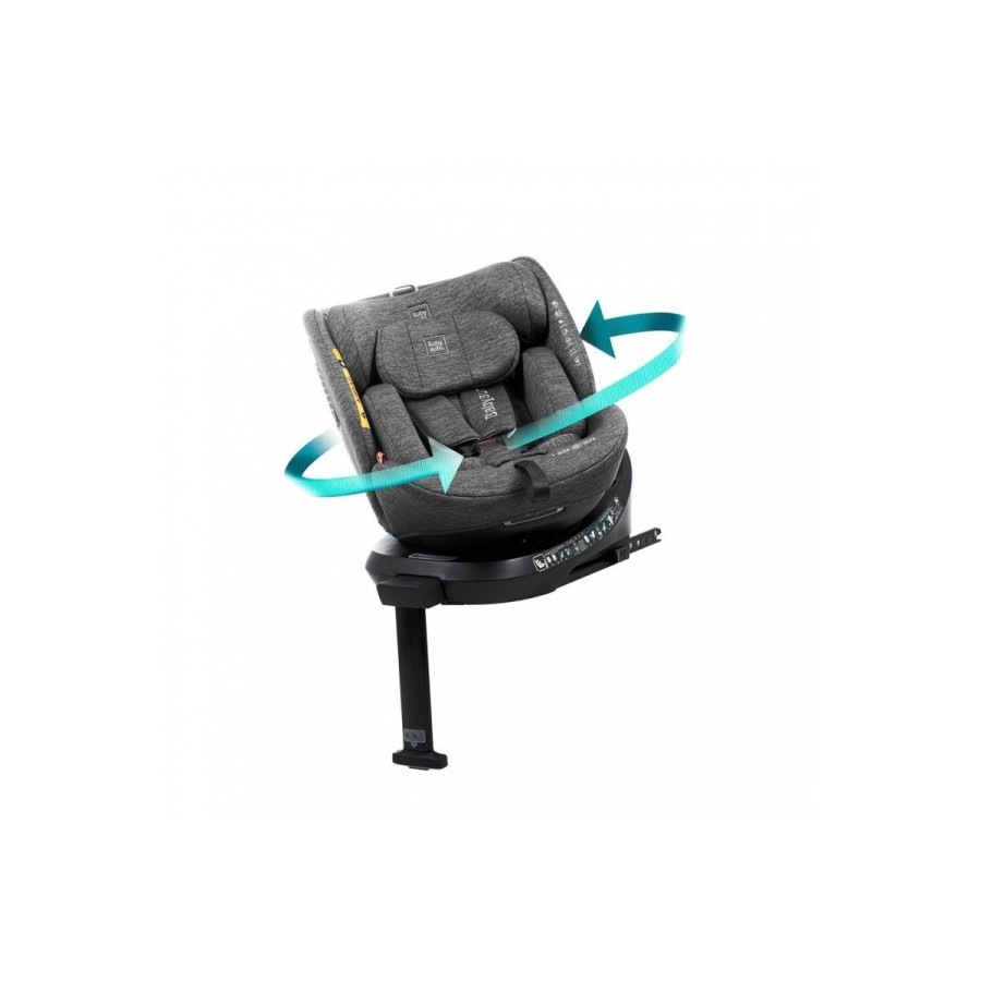 Babyauto Κάθισμα Αυτοκινήτου Core I-Size 360° 0-36kg Dobby Gray 40-150cm