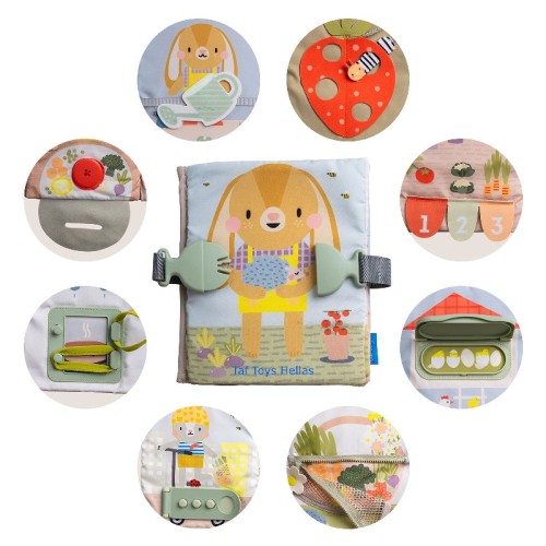 Taf Toys Εκπαιδευτικό Μαλακό Βιβλίο Montessori My 1st Busy Book