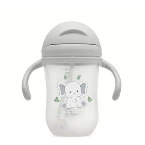 Kiokids Εκπαιδευτικό Ποτηράκι Little Elephant 300ml