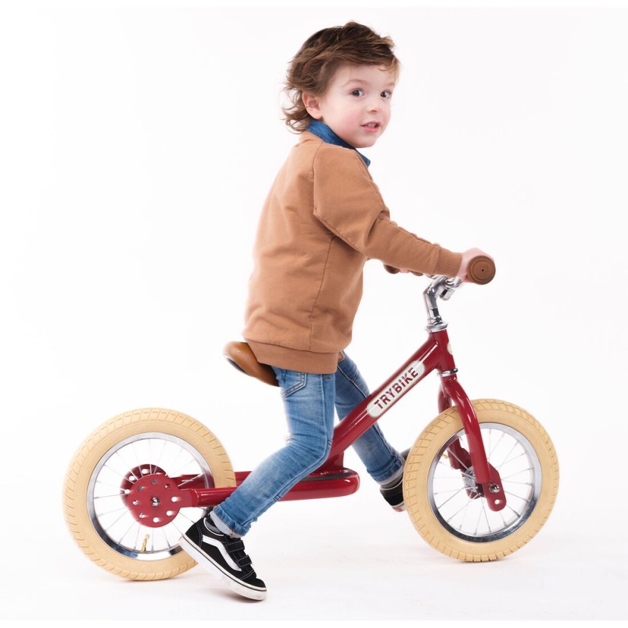 Trybike Παιδικό Ποδήλατο Ισορροπίας Vintage Κόκκινο