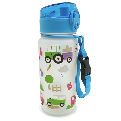 Puckator Οικολογικό Παιδικό Παγούρι Tritan Little Tractors Pop Top 350ml