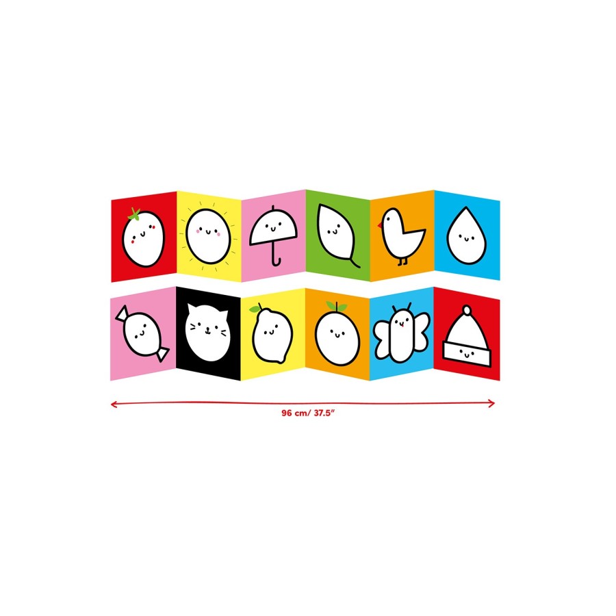 Banana Panda Βιβλία Ζωγραφικής Looong Coloring Books The White Grip Colors 2τμχ.