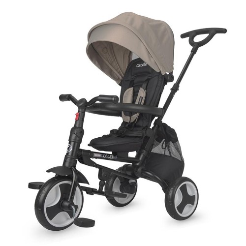 Coccolle Smart Baby Αναδιπλούμενο Τρίκυκλο Ποδήλατο Spectra Greystone