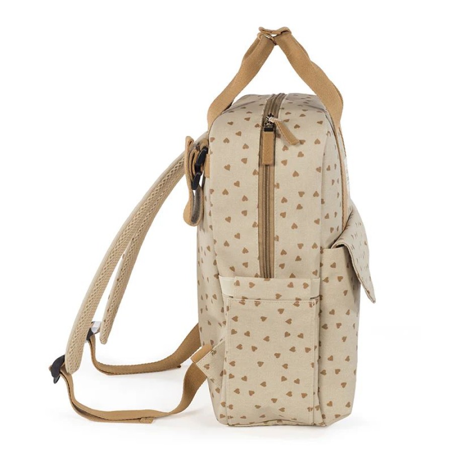 Walking Mum Τσάντα Αλλαξιέρα Backpack Poppy Cinnamon Hearts
