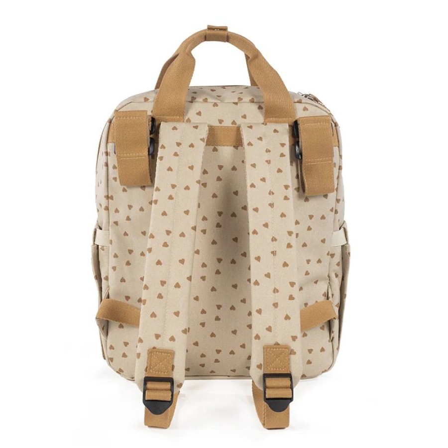 Walking Mum Τσάντα Αλλαξιέρα Backpack Poppy Cinnamon Hearts