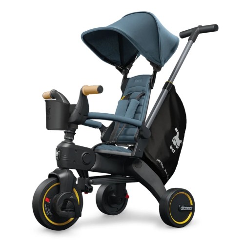 Doona Πτυσσόμενο Τρίκυκλο Ποδήλατο Liki Trike S5 Ocean Blue