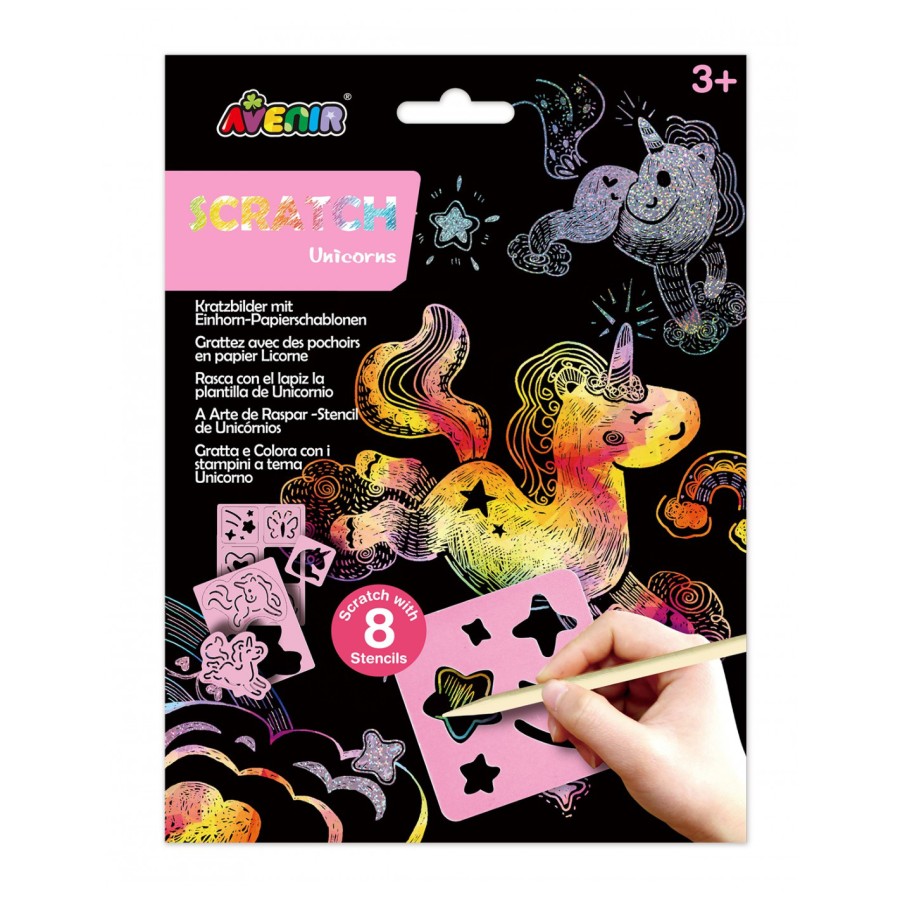 Avenir Παιχνίδι Ζωγραφικής Scratch Unicorns