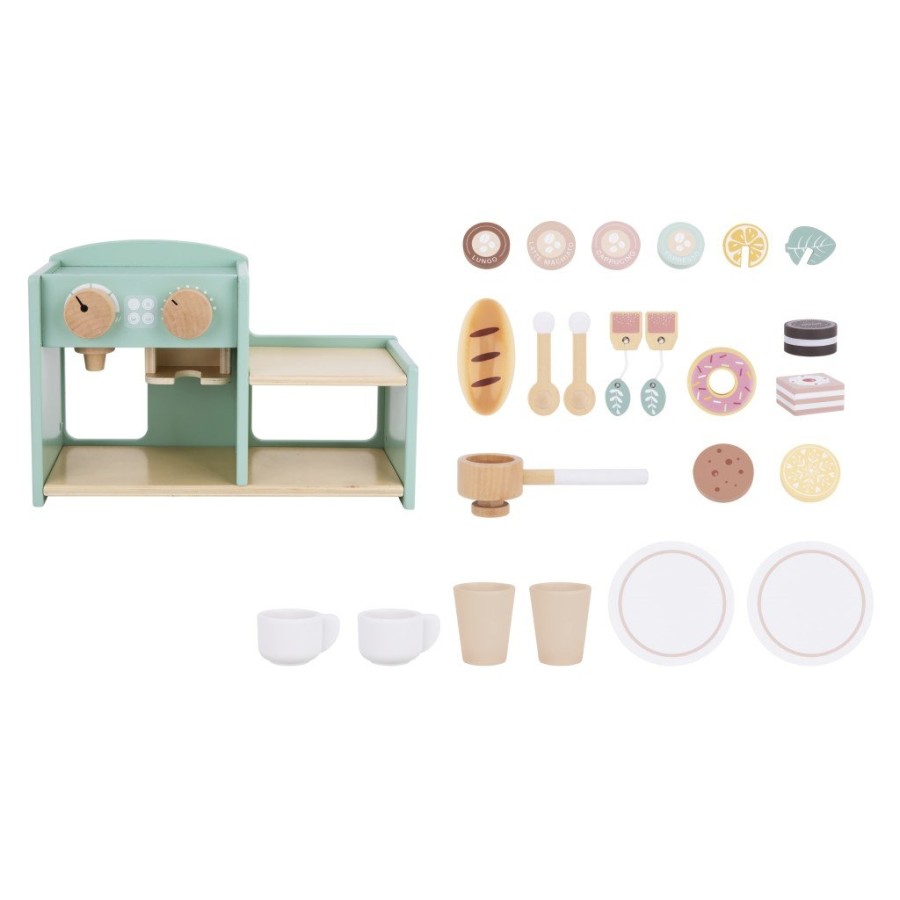 EliNeli Montessori Coffee Shop Set Ξύλινη Παιδική Καφετέρια