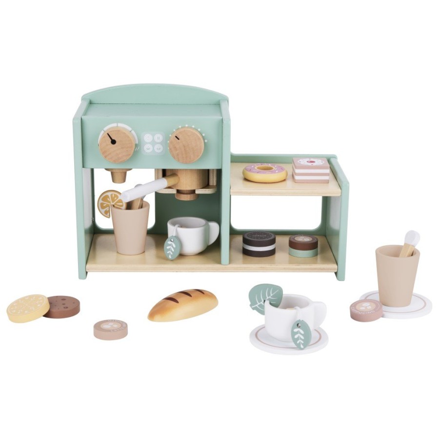 EliNeli Montessori Coffee Shop Set Ξύλινη Παιδική Καφετέρια