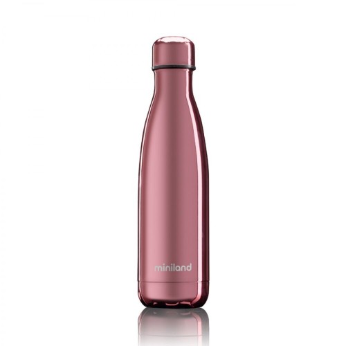 Miniland Παγούρι Θερμός Deluxe Bottle Rose Gold 500ml