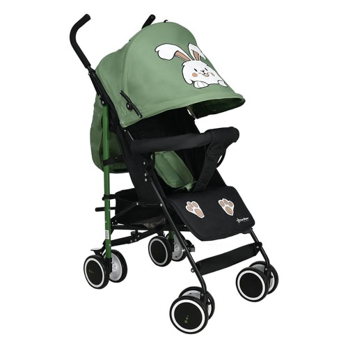 Bebe Stars Βρεφικό Καρότσι Buggy Bunny Olive