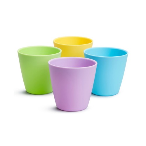 Munchkin Παιδικό Σετ 4 Πολύχρωμα Ποτηράκια Modern Multi Cups Pastel 236ml